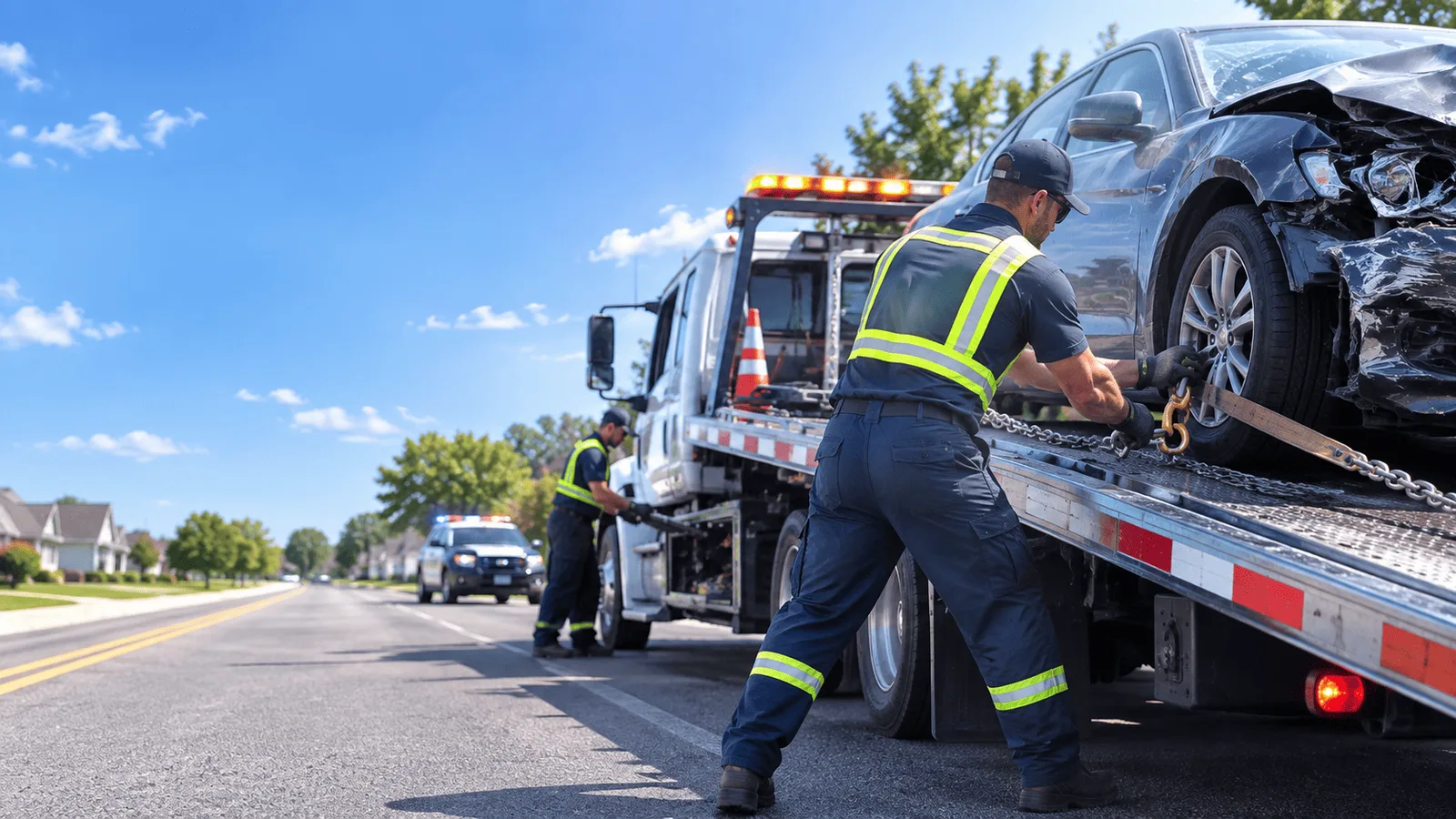 Accident Towing Service in Clayton, MI near me